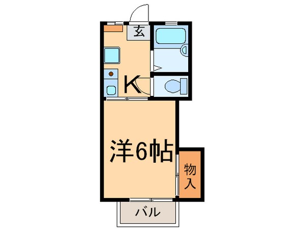 シーサイド西舞子Ｂの物件間取画像